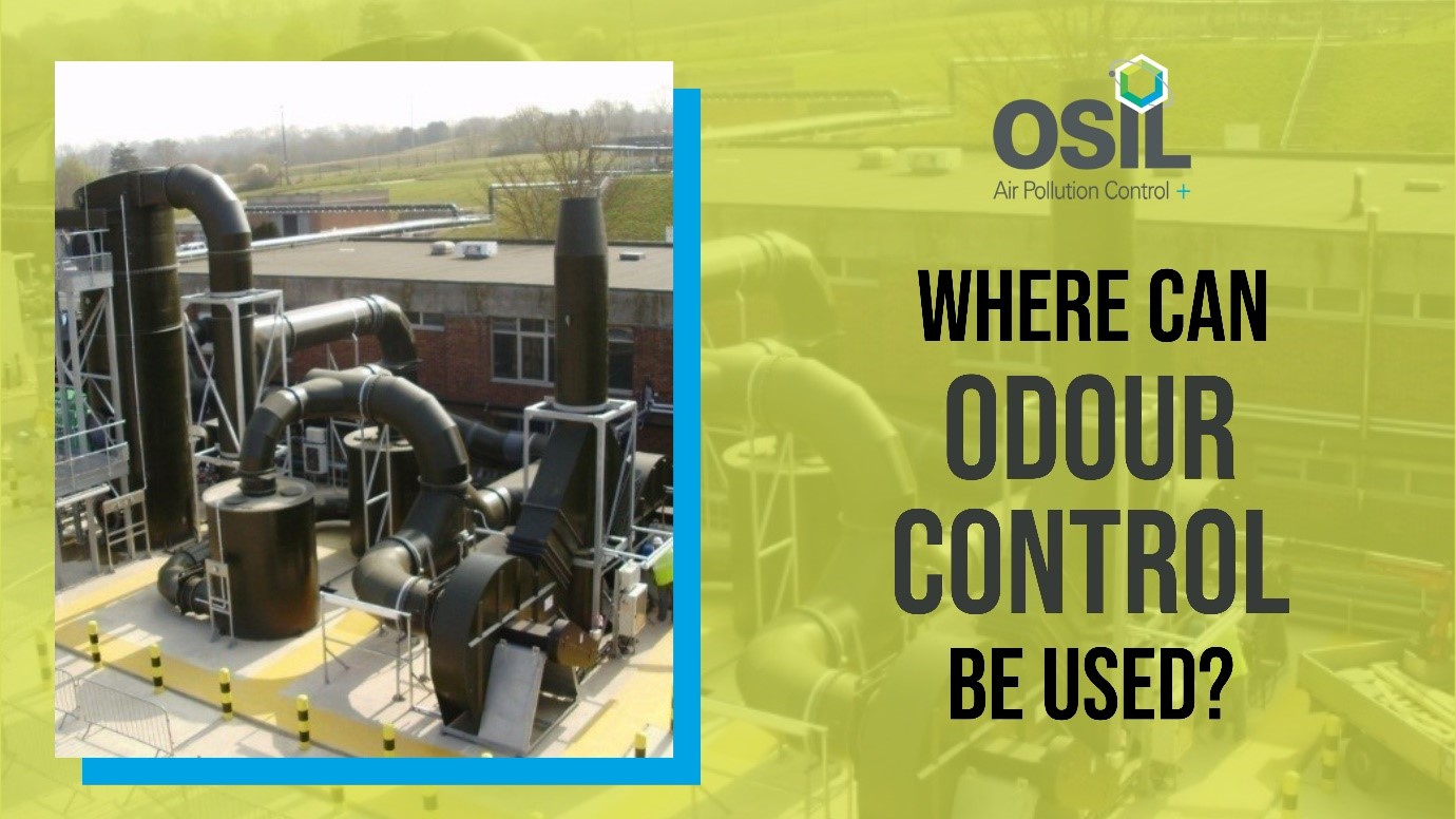 Where can odour control be used